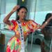 Así fue el regreso de Miss Jamaica tras su alarmante accidente en Miss Universo