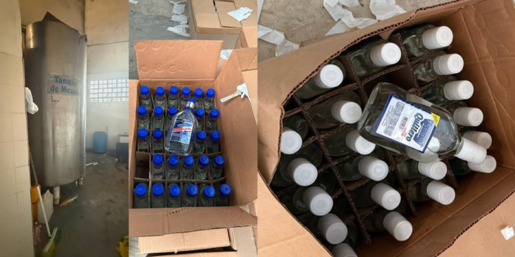 Cae fábrica ilegal de licor adulterado en Barranquilla