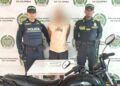 Captura por receptación y recuperación de motocicleta en Soledad