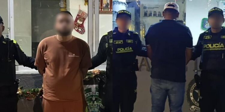 Capturan en Cartagena a dos presuntos delincuentes por hurto agravado en Barranquilla y Villavicencio