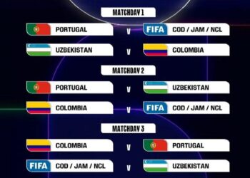 Colombia debuta contra Uzbekistán, el 17 de junio en Ciudad de México