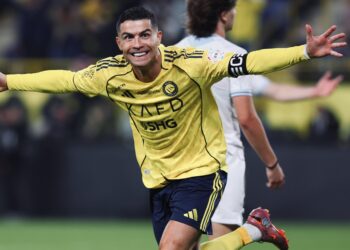 Cristiano Ronaldo quedó a 44 goles del número 1.000 en su carrera