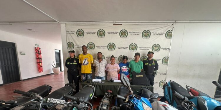 Desmantelan estructura criminal dedicada al hurto de motocicletas en Soledad y Barranquilla