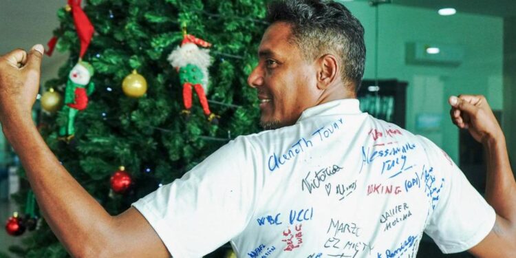 El padre de Carlos Utria dice que el próximo objetivo de su hijo es el título mundial