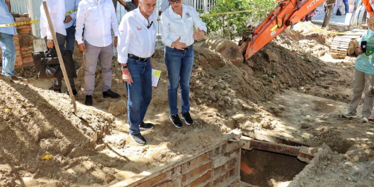 Gobierno de Eduardo Verano le pone orden al alcantarillado de Soledad