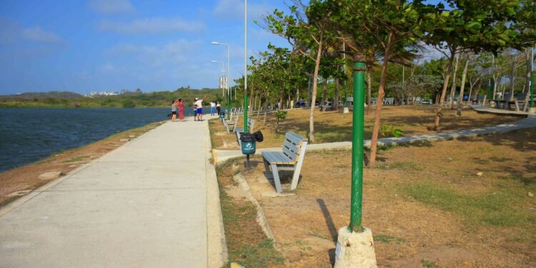 Hombre que paseaba sus perros encontró cadáver baleado en el Lago del Cisne