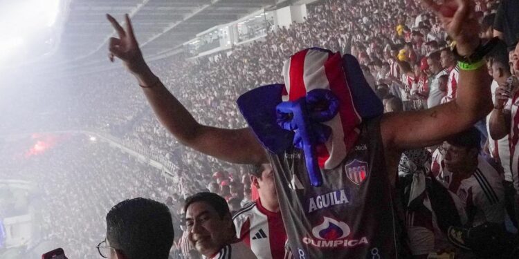 La hinchada del Junior, gran aliada para conquistar la undécima estrella