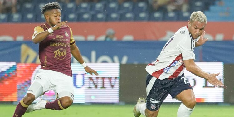 La historia favorece a Junior en series directas contra Tolima