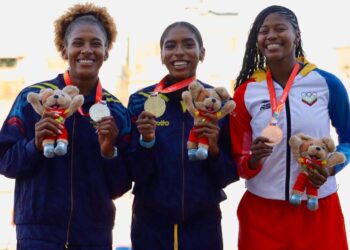 La valduparense Natalia Linares, oro en salto de longitud en los Bolivarianos