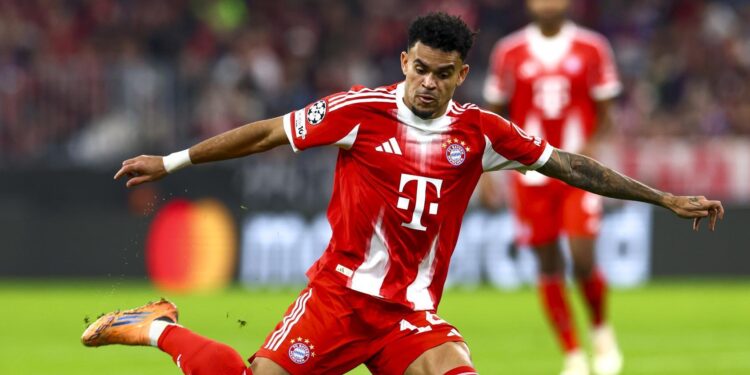 Luis Díaz, mejor jugador de noviembre en Bayern Múnich