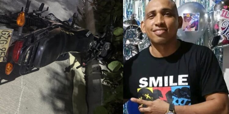 Motociclista murió en accidente de tránsito en un tramo del barrio Santa Elena