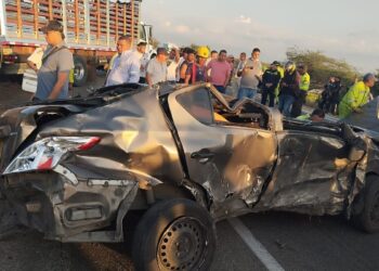 Reportan grave accidente en la vía Barranquilla-Santa Marta este martes