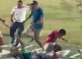 ¡Vergüenza! Final de fútbol aficionado en Barranquilla terminó en batalla campal