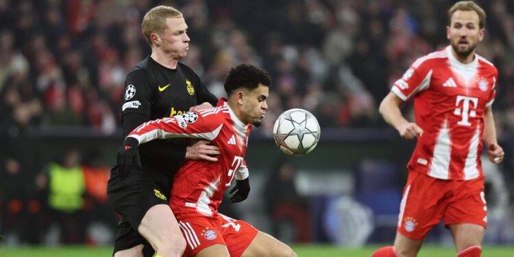 Bayern Múnich clasificó a octavos de Champions con Luis Díaz jugando los 90'