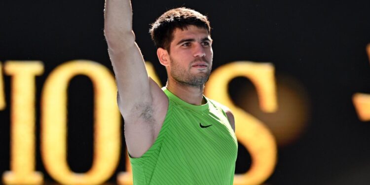 Carlos Alcaraz avanzó a tercera ronda de Australia: eliminó a Yannick Hanfmann
