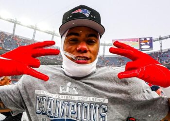 Christian González clasificó con los Patriotas al Super Bowl