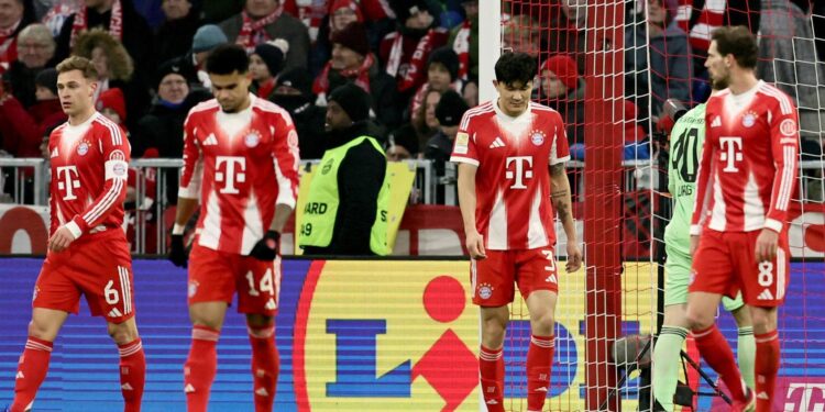 Con Luis Díaz, Bayern Múnich perdió el invicto en la Bundesliga contra Augsburgo