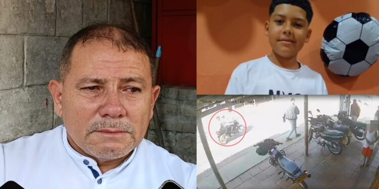 El duro relato de Aniger Hernández, padre del niño muerto a bala en el barrio La Esmeralda
