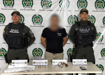 GAULA de la Policía Nacional captura en flagrancia a dos presuntos extorsionistas en Barranquilla