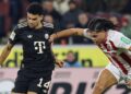 Luis Díaz llegó a las 10 asistencias con Bayern Múnich en triunfo contra Colonia