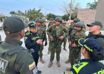 Más de 200 policías blindan la fe y la tradición en Magangué