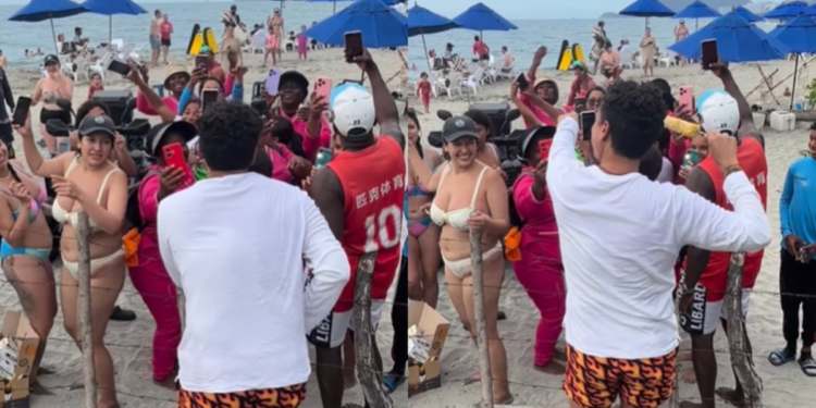 Video: Silvestre Dangond sorprendió a bañistas al cantar en una playa de Santa Marta tras su concierto