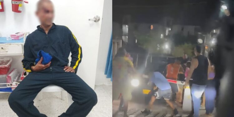 Vigilante fue brutalmente agredido en un conjunto residencial de Barranquilla