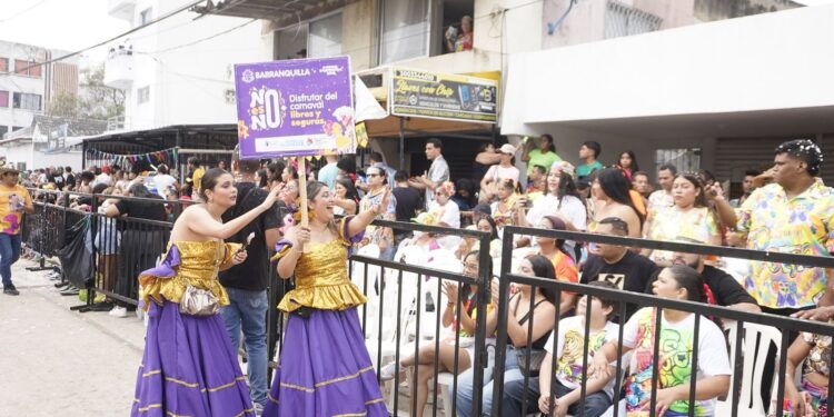 Alcaldía de Barranquilla impulsa campaña ‘No es No’ para prevenir la violencia de género en eventos del Carnaval