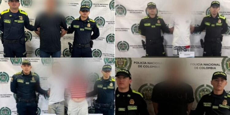 Capturados de ‘Los Costeños’ y ‘Los Pepes’ en Barranquilla este domingo suman 15 anotaciones judiciales