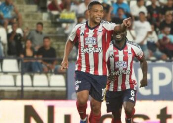 Con el gol 100 de una leyenda viva, Teo Gutiérrez, Junior cuadró caja ante Jaguares