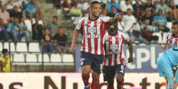 Con el gol 100 de una leyenda viva, Teo Gutiérrez, Junior cuadró caja ante Jaguares