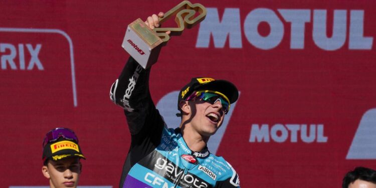 David Alonso se propone ser campeón del mundo de Moto2 en 2026