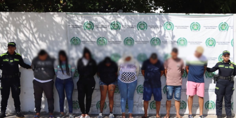 Desarticulan la organización delincuencial ‘Los Turistas’, dedicada al hurto de celulares en la región Caribe