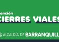 Desde hoy, cierre vial nocturno parcial y temporal en tramo de la calzada sur- norte de la Circunvalar – Alcaldía de Barranquilla, Distrito Especial, Industrial y Portuario