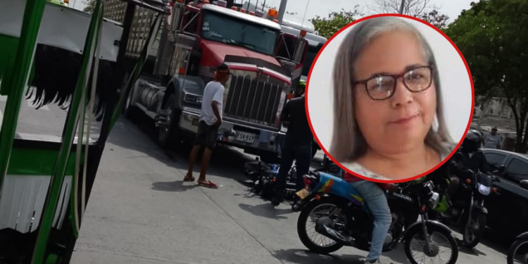 Esta es la identidad de la mujer arrollada por una tractomula en el bulevar de Simón Bolívar