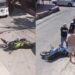 Fuerte choque de motocicletas deja dos personas heridas en El Concorde, Malambo