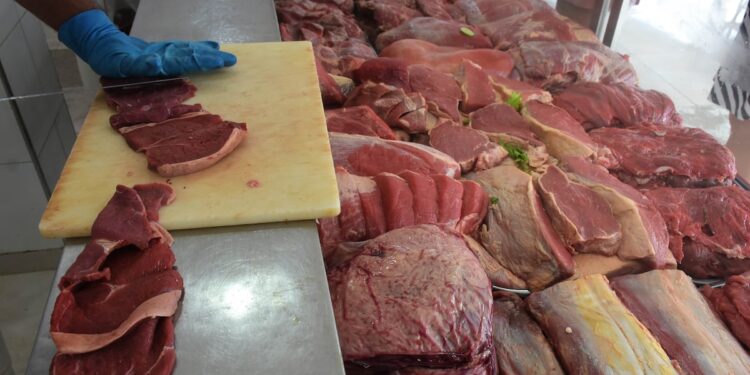 Gobierno plantea suspender la exportación de carne por emergencia climática