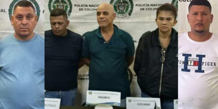 Golpe al tráfico de estupefacientes: Policía reporta captura de cinco presuntos expendedores