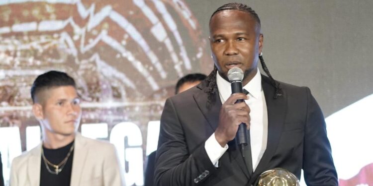 José Enamorado y Didier Moreno, en el 11 Ideal 2025 de la Acolfutpro