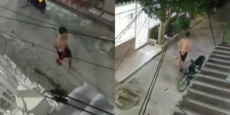 Lanzan desde un motocarro a un joven maniatado y con signos de tortura en Villa Katanga