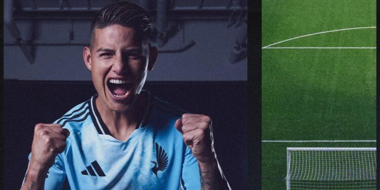 Minnesota United confirma el fichaje del colombiano James Rodríguez