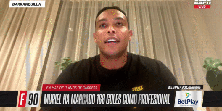 Muriel habló de Nacional, su amor por Junior y el reto de la CONMEBOL Libertadores