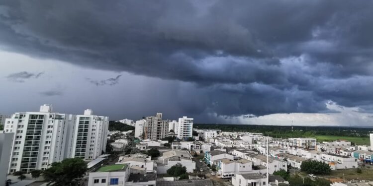 Paso de frentes fríos de Norteamérica, la causa de fuertes precipitaciones en el Caribe colombiano