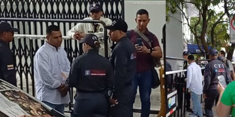 Se entrega el concejal Alexis Castillo tras requerimiento de la Fiscalía