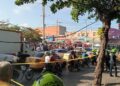 Sicarios acribillan de 14 disparos a un mototaxista en pleno centro de Barranquilla