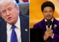 Trump demandaría a Trevor Noah tras broma en los Grammy