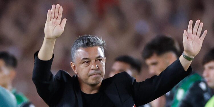 "Uno se va, pero no se va nunca", Gallardo en su despedida de River