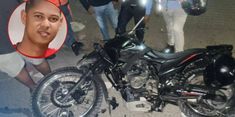 Accidente entre un vehículo particular y una motocicleta deja una persona muerta en Juan Mina