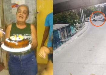 Adulta mayor de 77 años muere tras ser arrollada por un motociclista en Santo Domingo