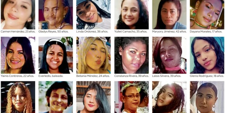 Asesinato de mujeres en el Atlántico: una dolorosa lista para no olvidar en el 8-M